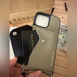 Bandolier greige iPhone case.